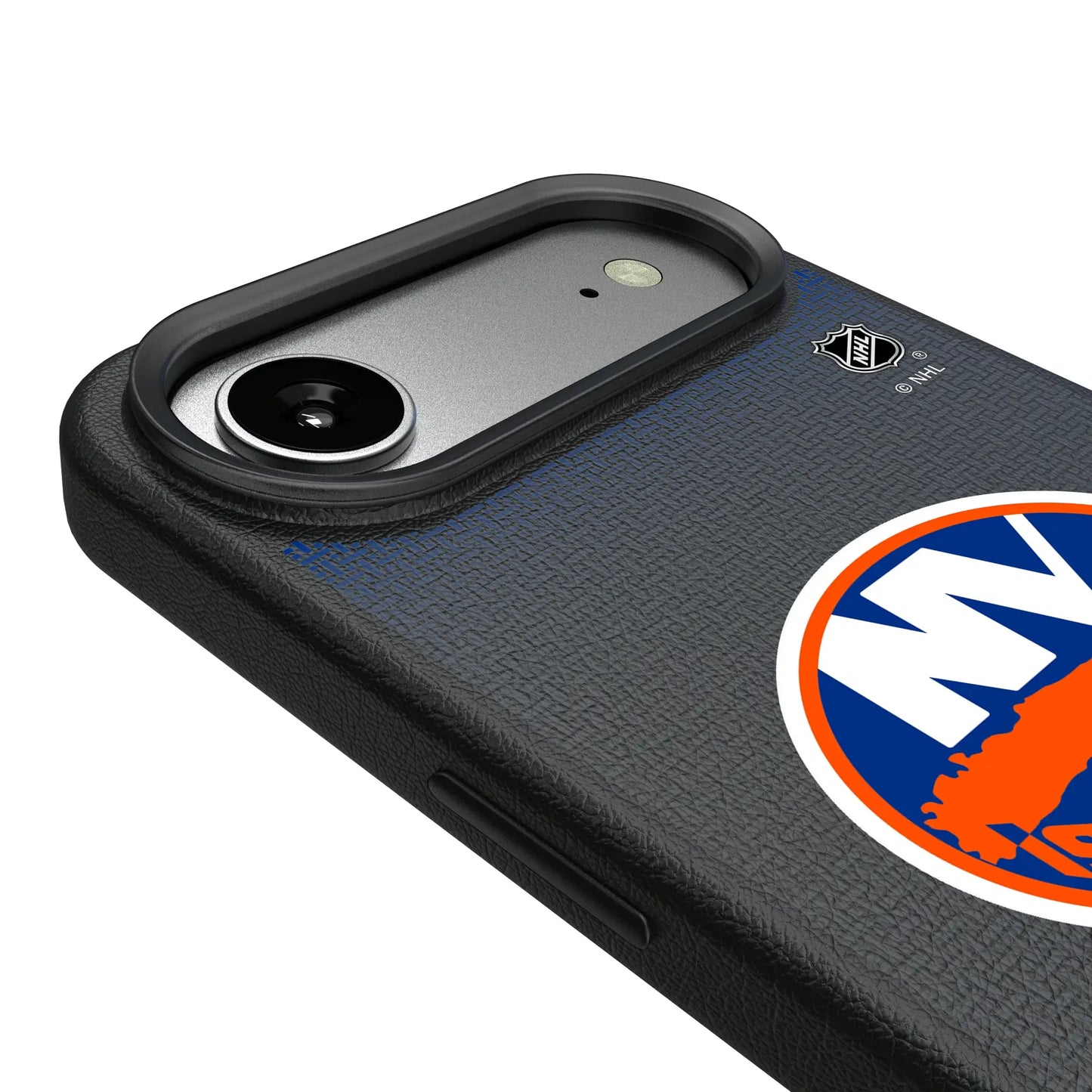 New York Islanders Linen MagSafe Compatible Phone Case for Apple iPhone