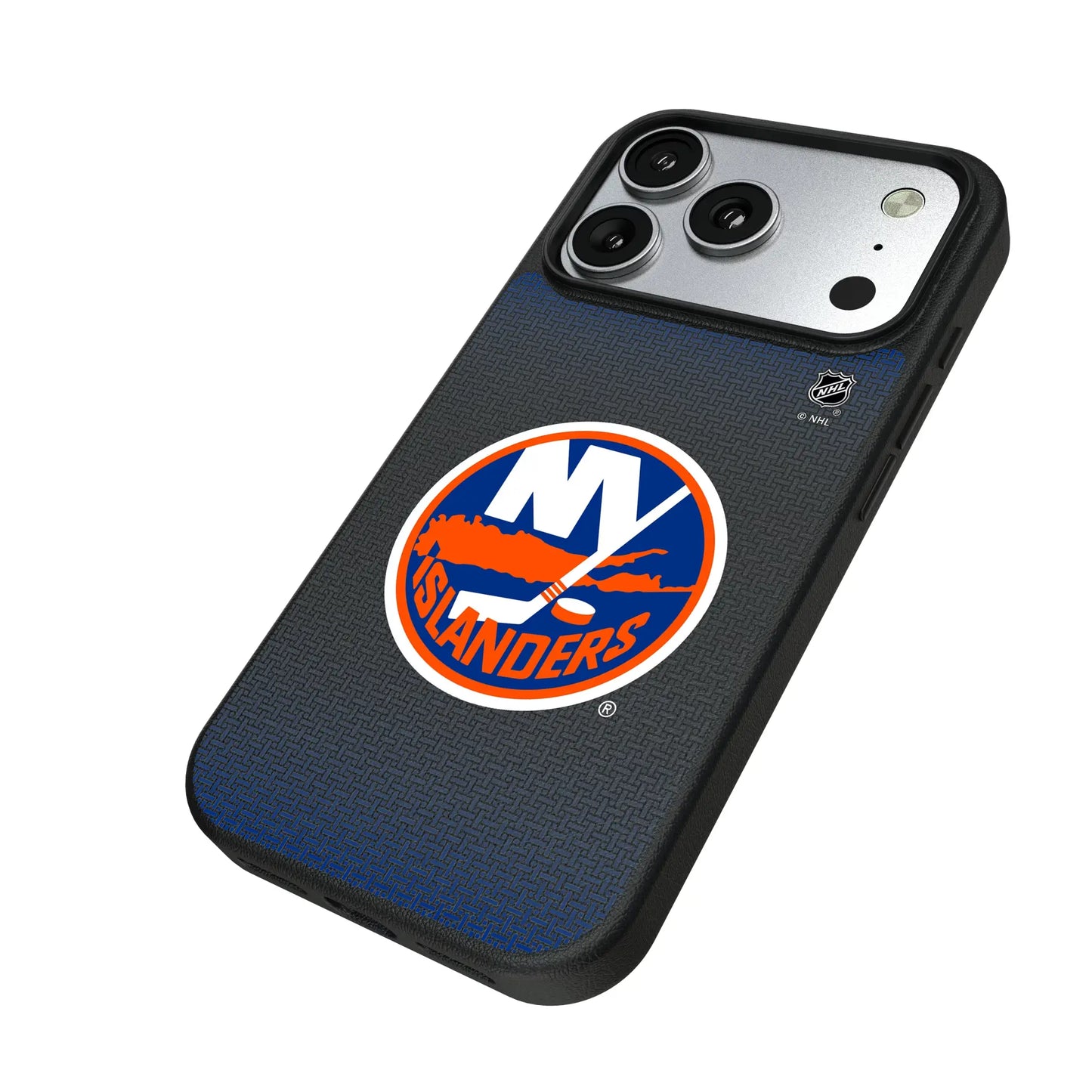 New York Islanders Linen MagSafe Compatible Phone Case for Apple iPhone