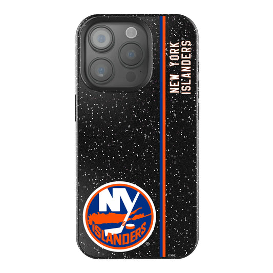 New York Islanders Sidebar Black Bling Phone Case for Apple iPhone