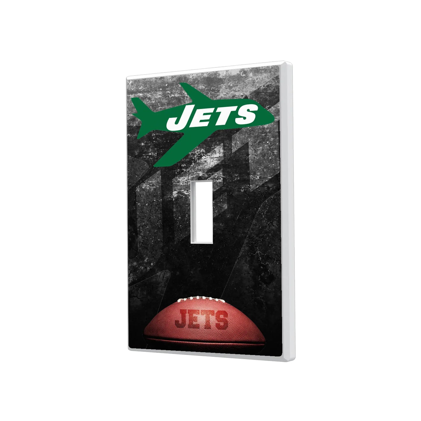 New York Jets 1963 Historic Collection Legendary Hidden-Screw Light Switch Plate