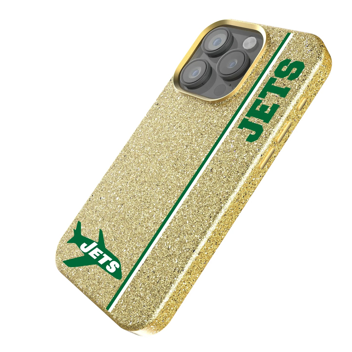 New York Jets 1963 Historic Collection Sidebar Bling Phone Case for Apple iPhone