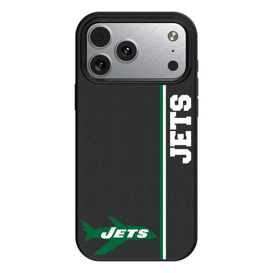 New York Jets 1963 Historic Collection Sidebar MagSafe Compatible Phone Case for Apple iPhone