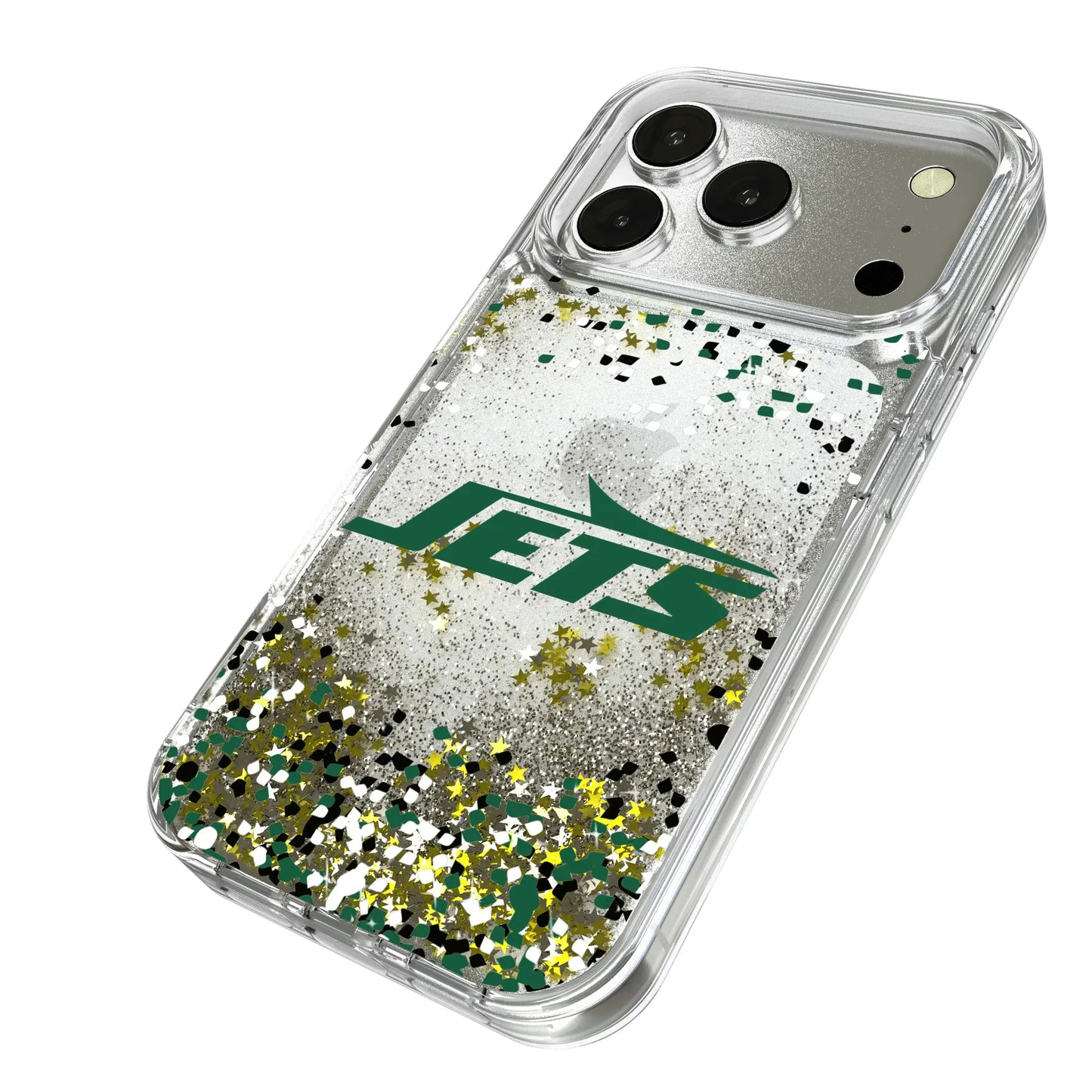 New York Jets Confetti Glitter Phone Case for Apple iPhone