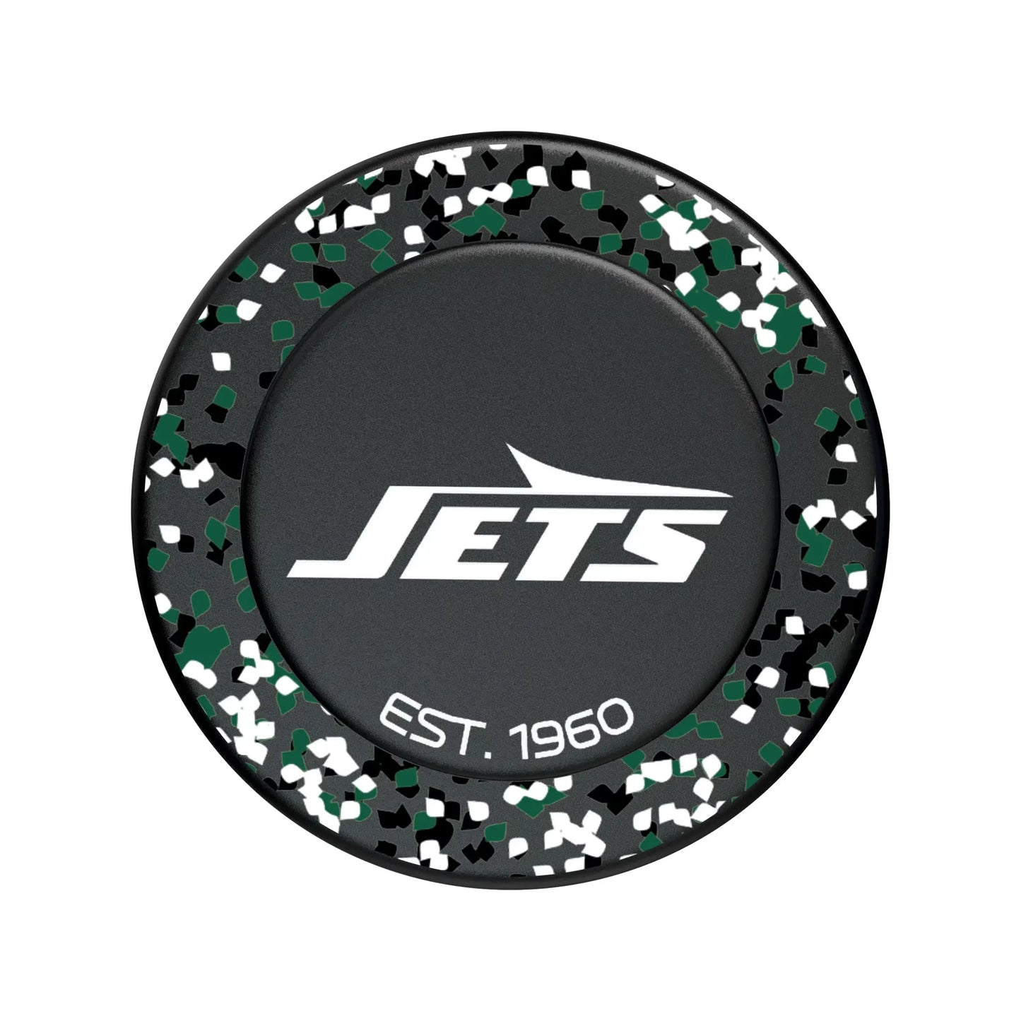 New York Jets Confetti PopSockets Magnetic Phone Grip and Stand