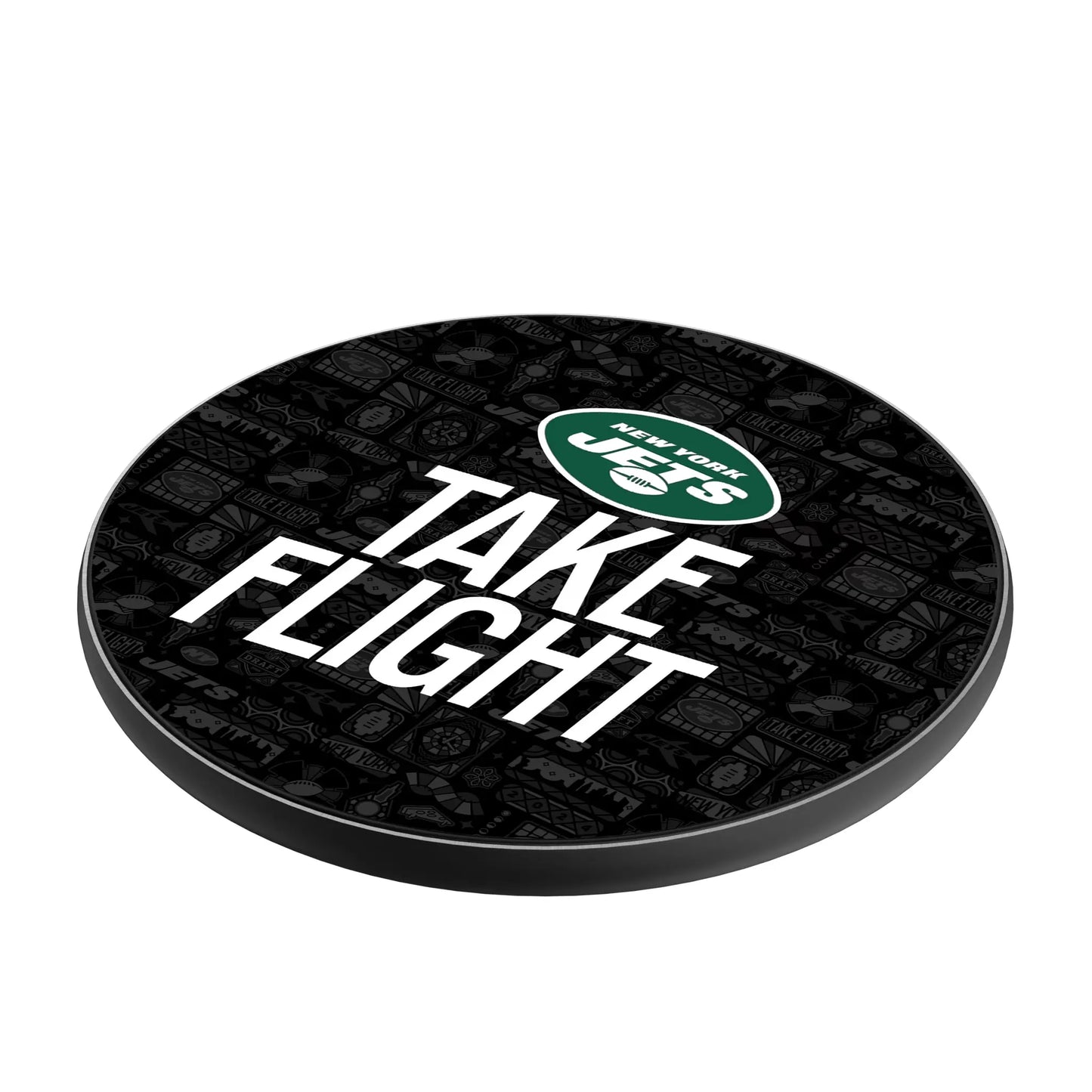 New York Jets Deco 15-Watt Wireless Charger