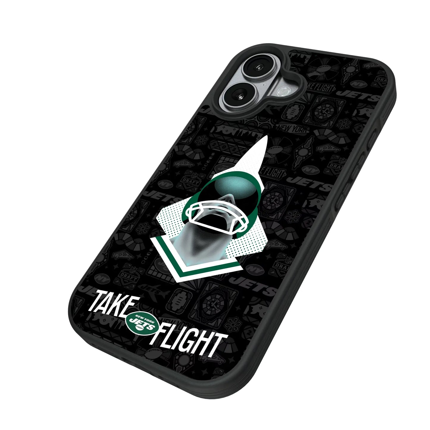 New York Jets Deco Bump Phone Case for Apple iPhone