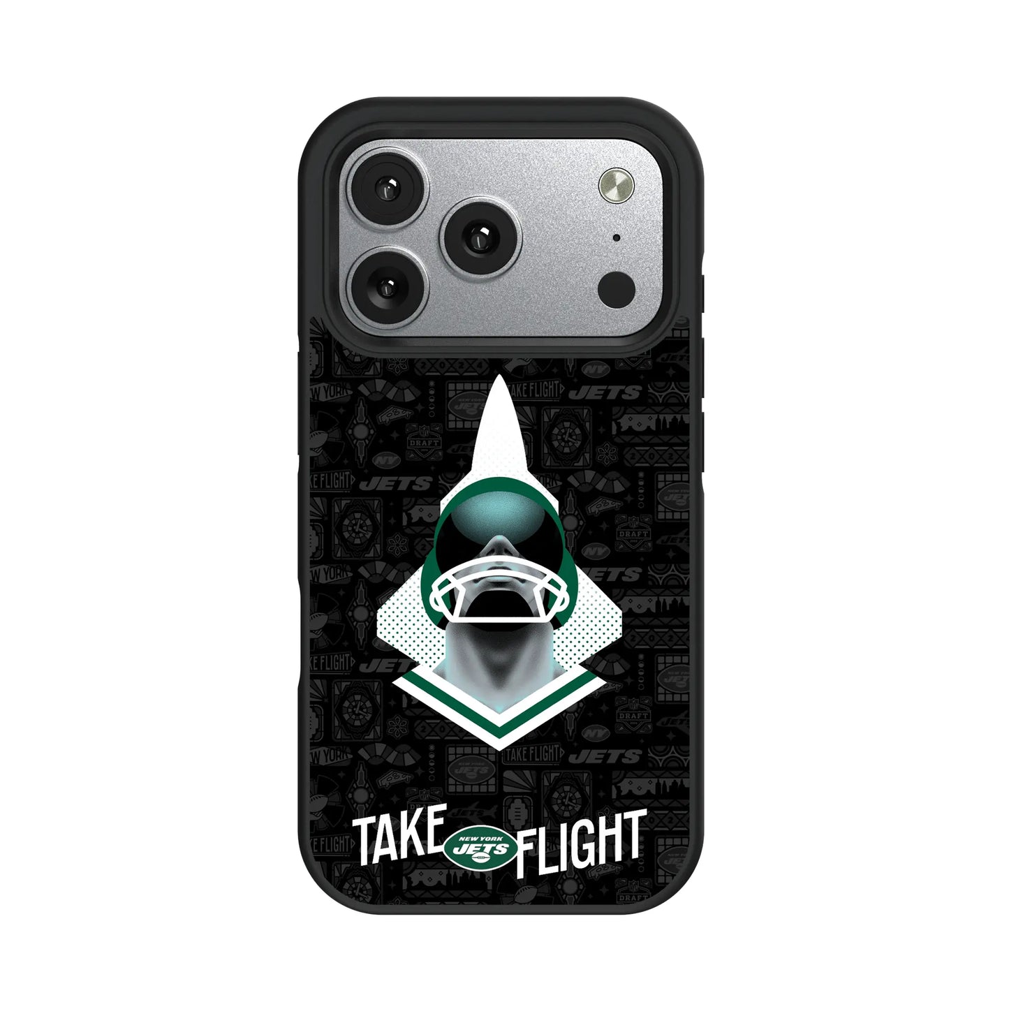 New York Jets Deco Bump Phone Case for Apple iPhone