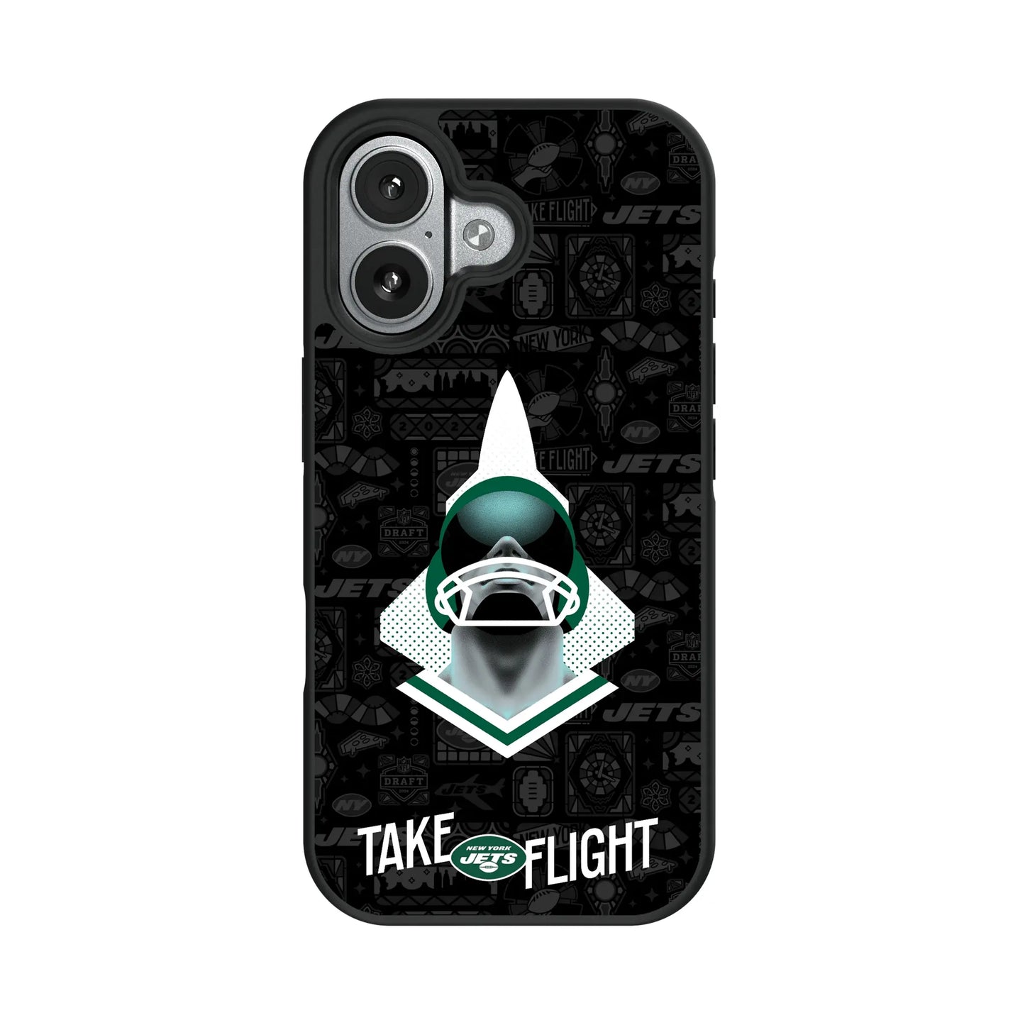 New York Jets Deco Bump Phone Case for Apple iPhone