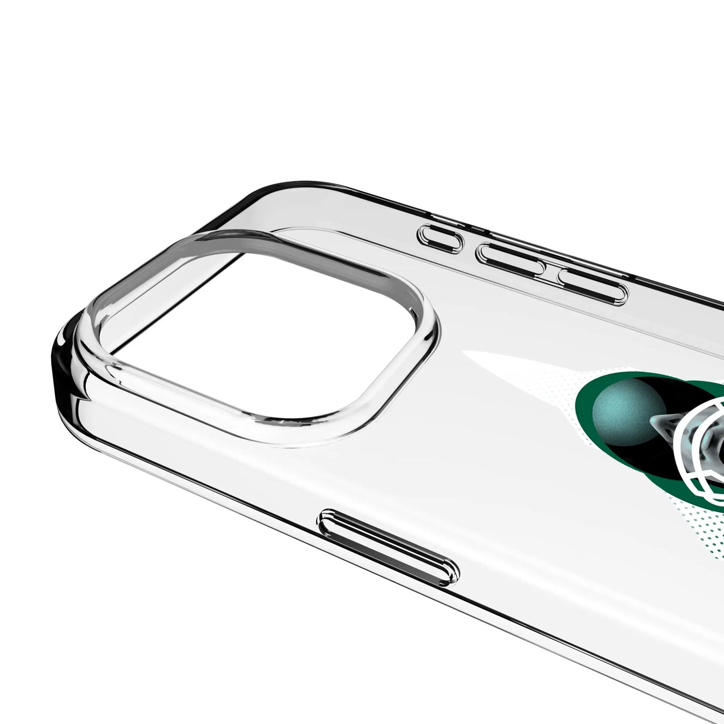 New York Jets Deco Clear Phone Case for Apple iPhone