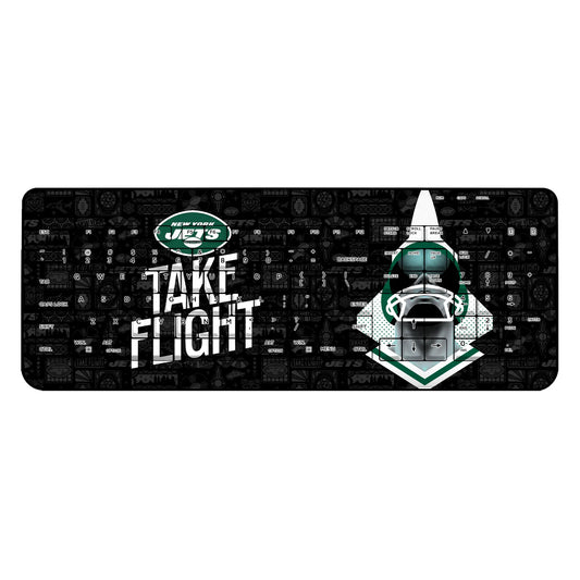 New York Jets Deco Wireless USB Keyboard