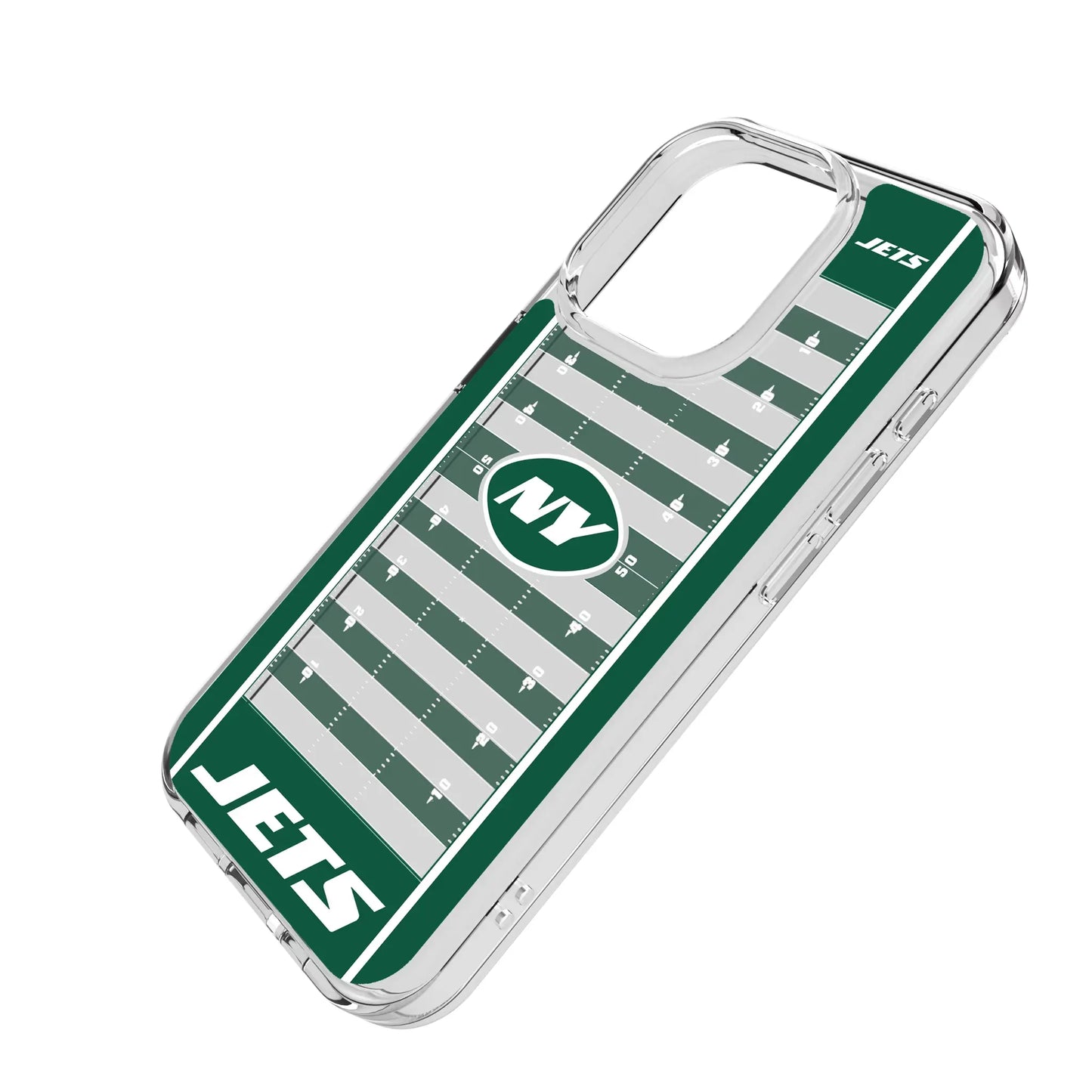 New York Jets Field Clear Phone Case for Apple iPhone