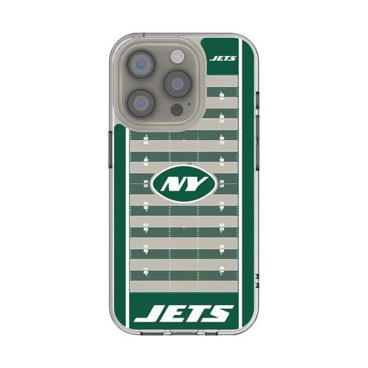 New York Jets Field Clear Phone Case for Apple iPhone