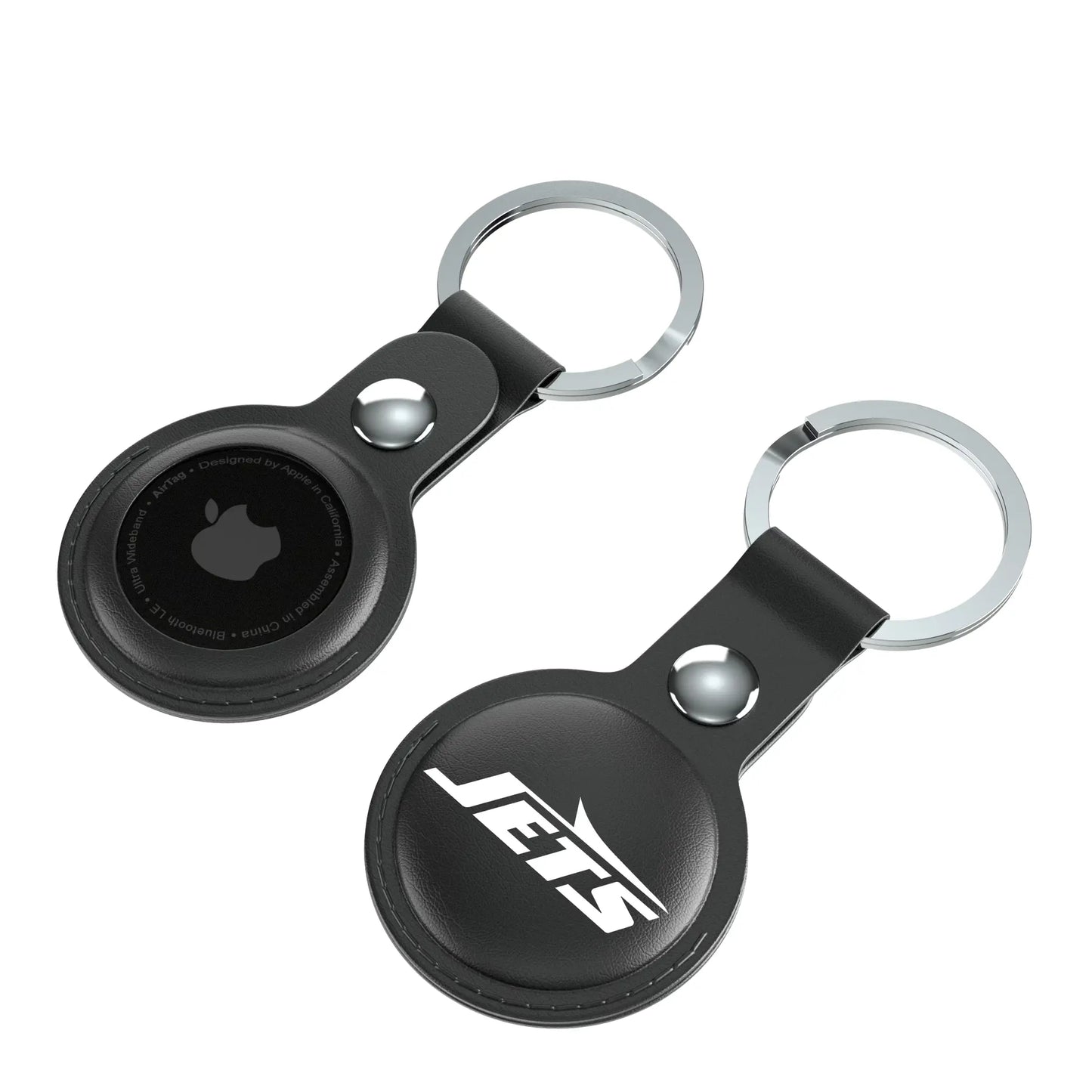 New York Jets Insignia Black Airtag Holder 2-Pack