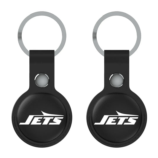New York Jets Insignia Black Airtag Holder 2-Pack