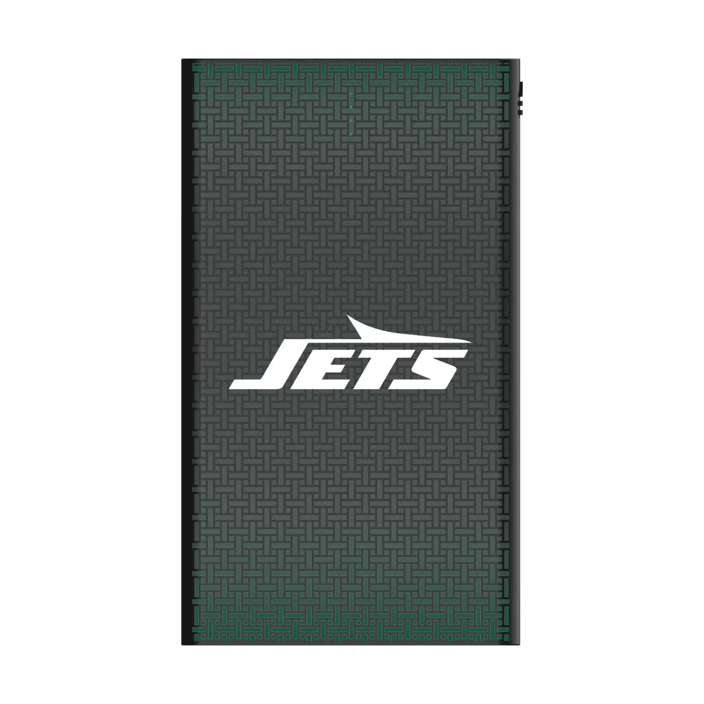 New York Jets Linen 5000mAh Flat Powerbank