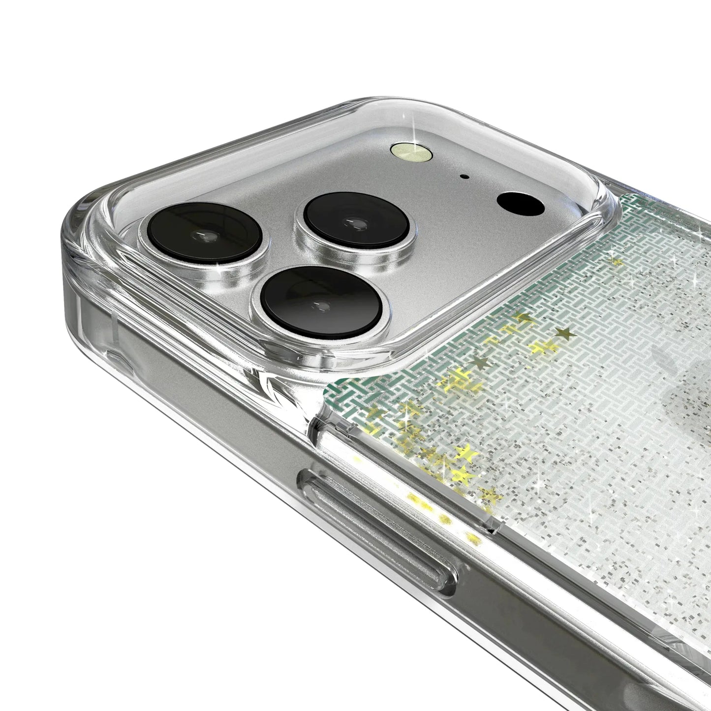 New York Jets Linen Glitter Phone Case for Apple iPhone