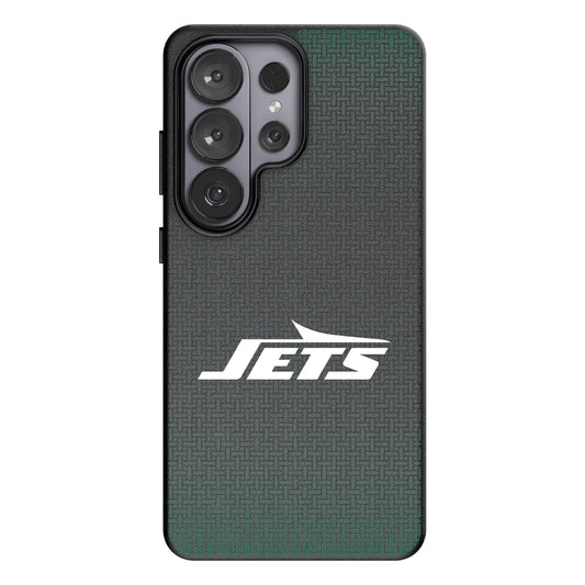 New York Jets Linen MagSafe Compatible Phone Case for Samsung Galaxy