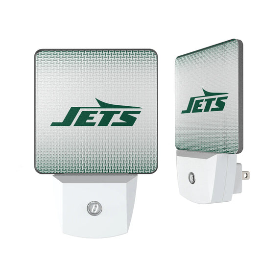 New York Jets Linen Night Light 2-Pack