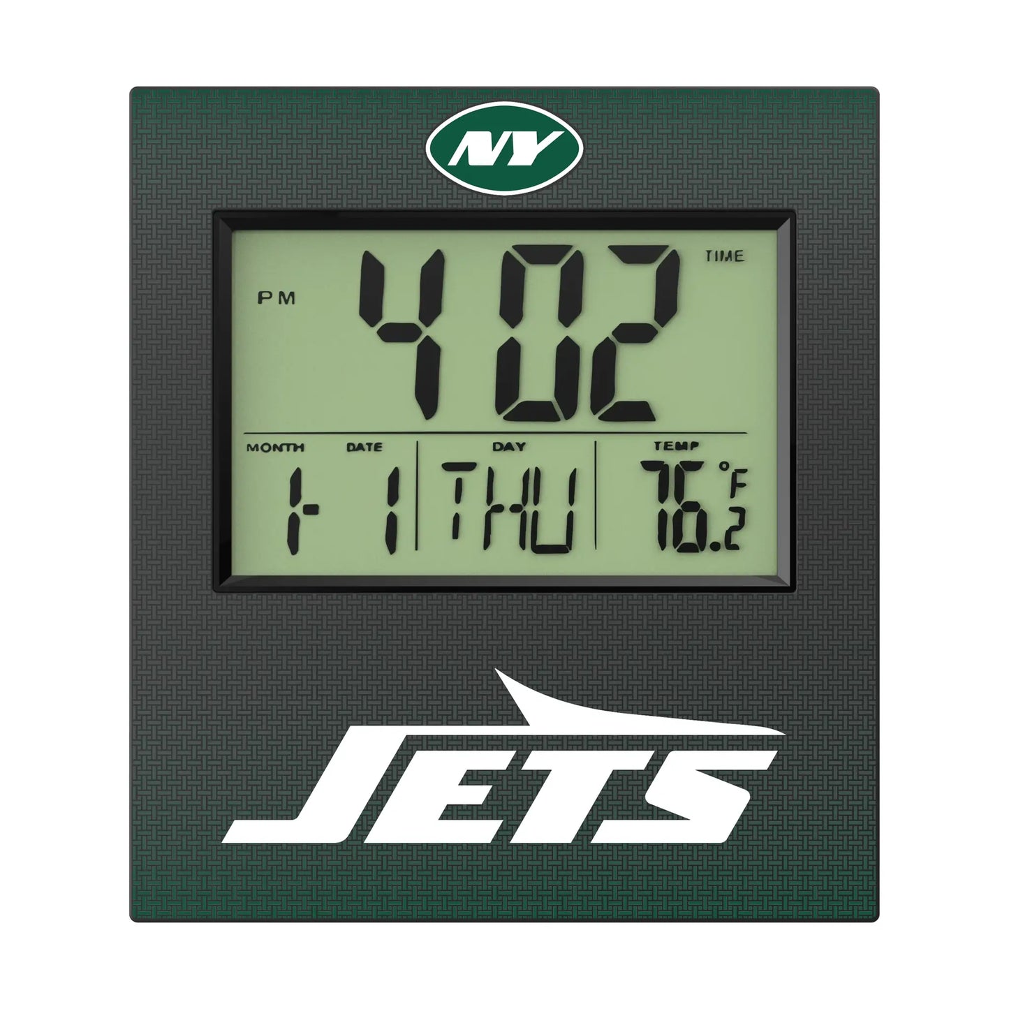 New York Jets Linen Wall Clock