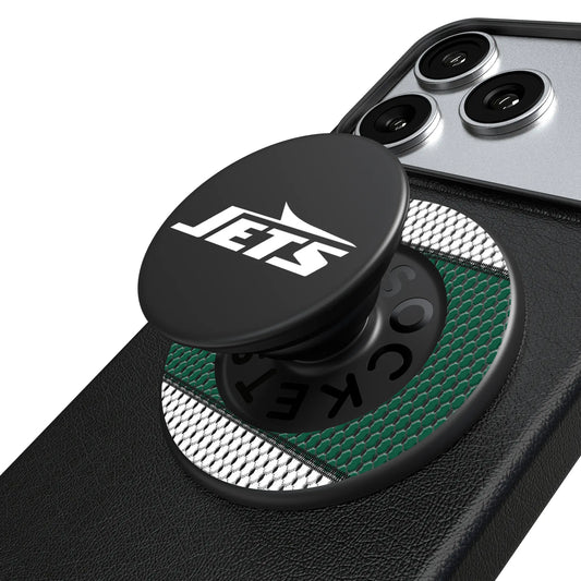 New York Jets Mesh PopSockets Magnetic Phone Grip and Stand