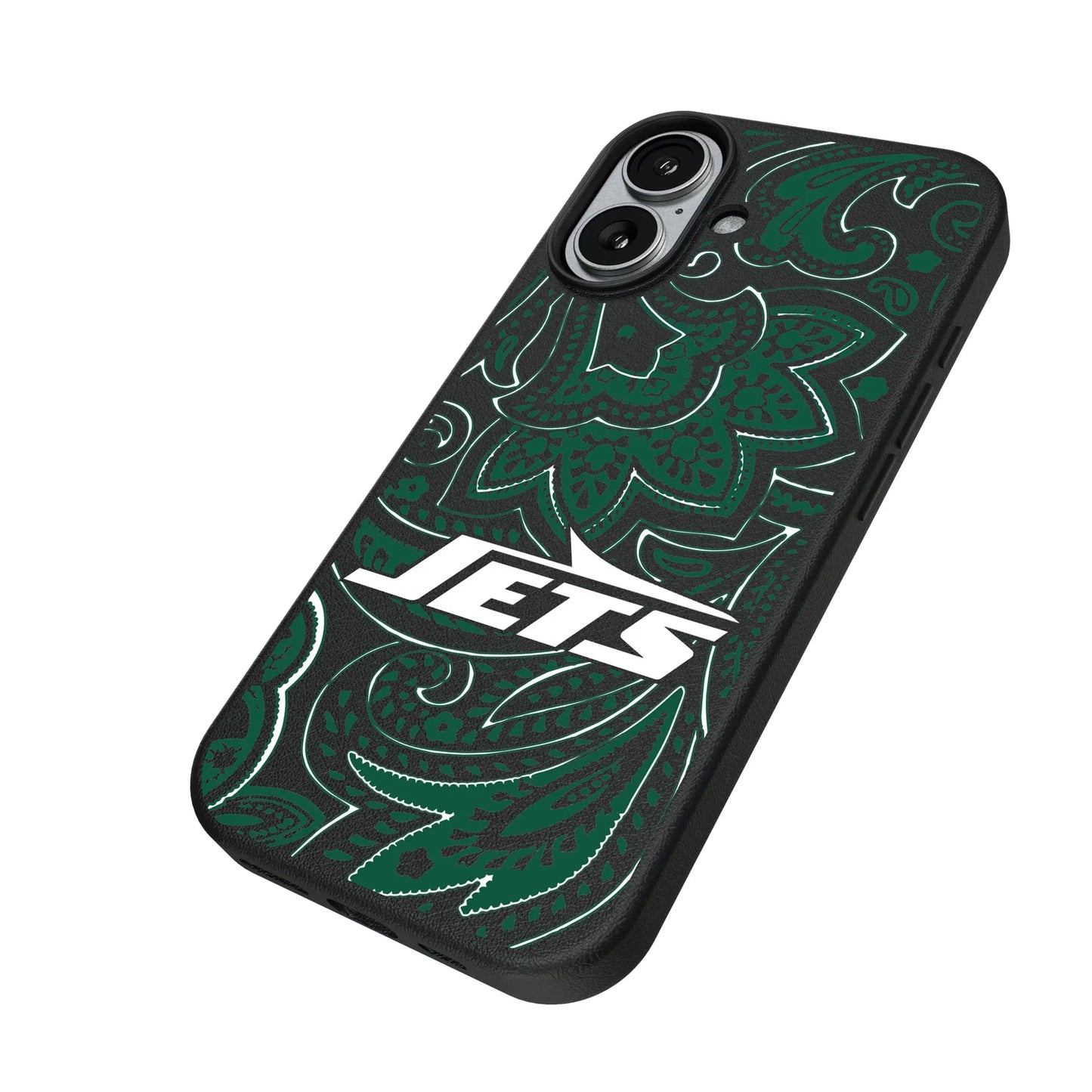 New York Jets Paisley MagSafe Compatible Phone Case for Apple iPhone
