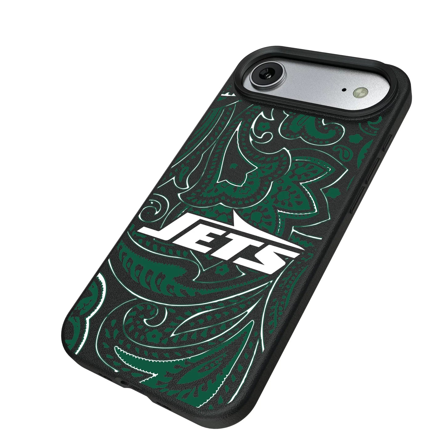 New York Jets Paisley MagSafe Compatible Phone Case for Apple iPhone