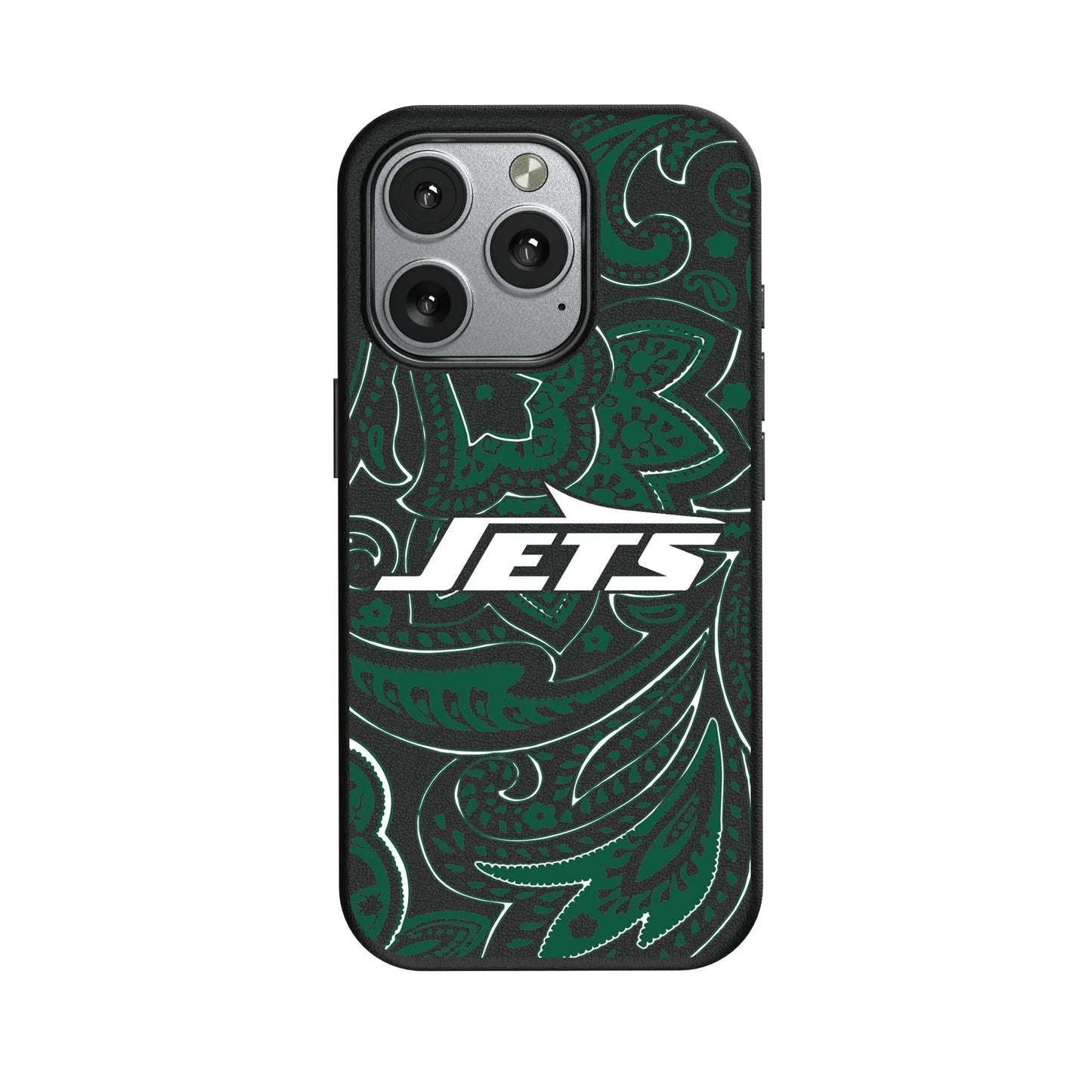 New York Jets Paisley MagSafe Compatible Phone Case for Apple iPhone