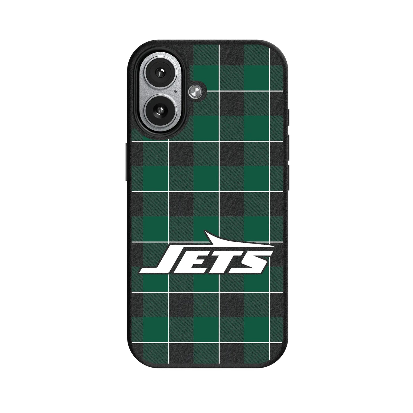 New York Jets Plaid MagSafe Compatible Phone Case for Apple iPhone