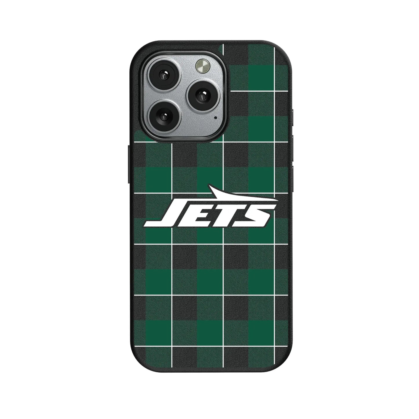 New York Jets Plaid MagSafe Compatible Phone Case for Apple iPhone