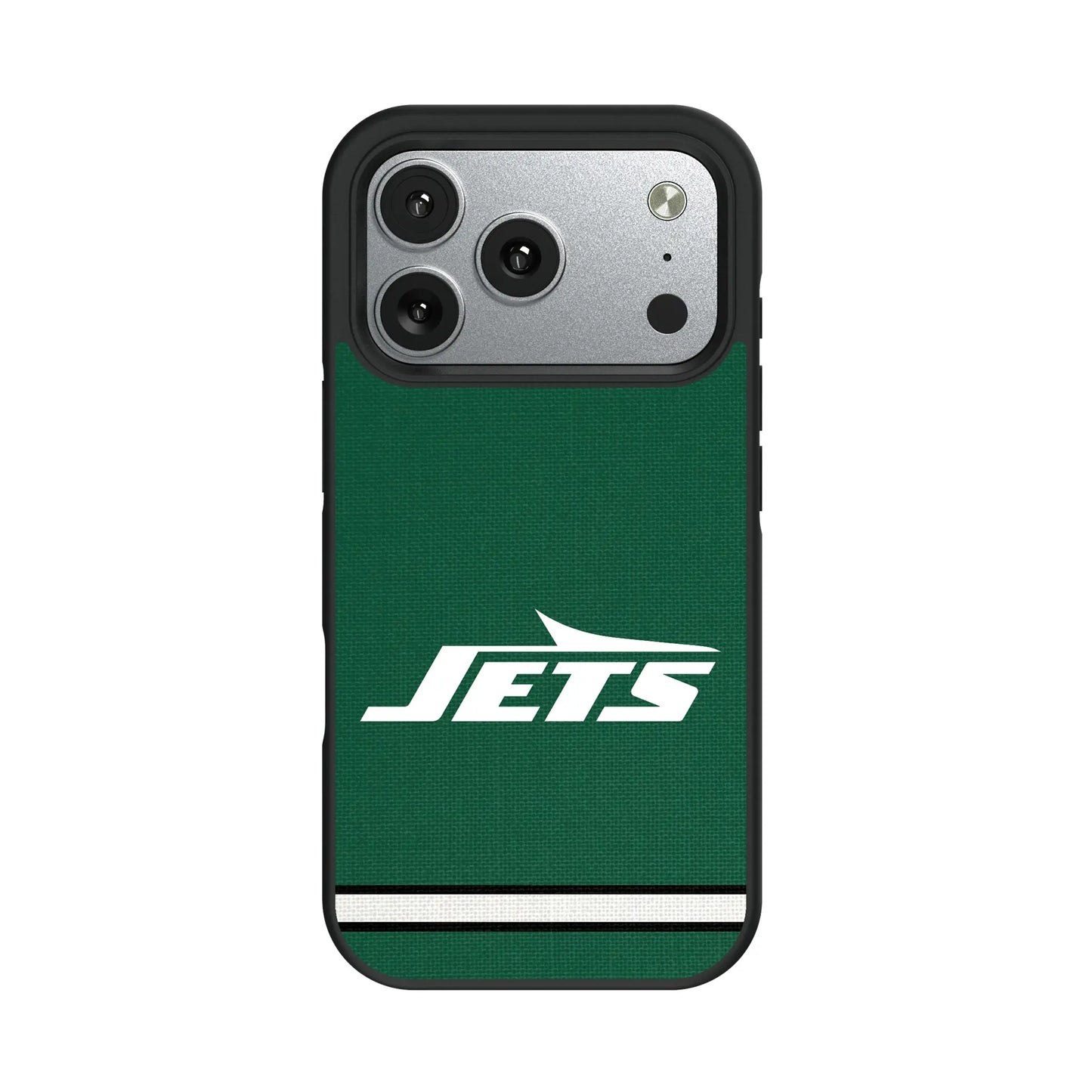 New York Jets Stripe Bump Phone Case for Apple iPhone