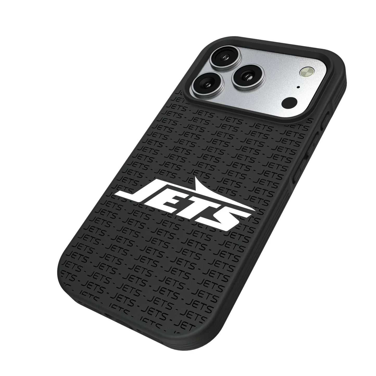 New York Jets Text Backdrop Bump Phone Case for Apple iPhone