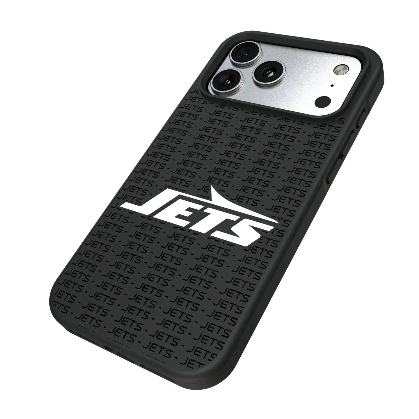 New York Jets Text Backdrop Bump Phone Case for Apple iPhone