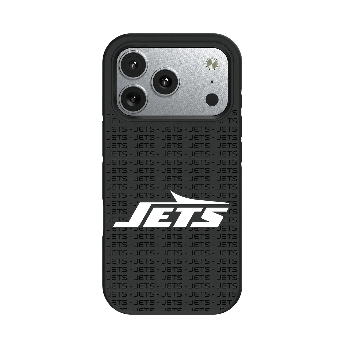 New York Jets Text Backdrop Bump Phone Case for Apple iPhone