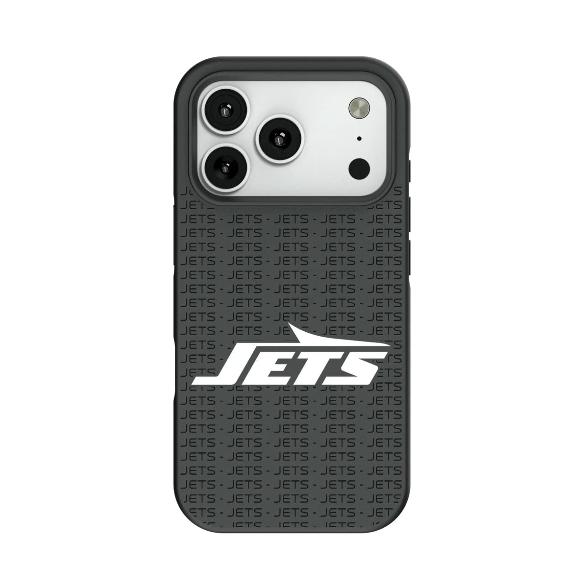 New York Jets Text Backdrop Bump Phone Case for Apple iPhone