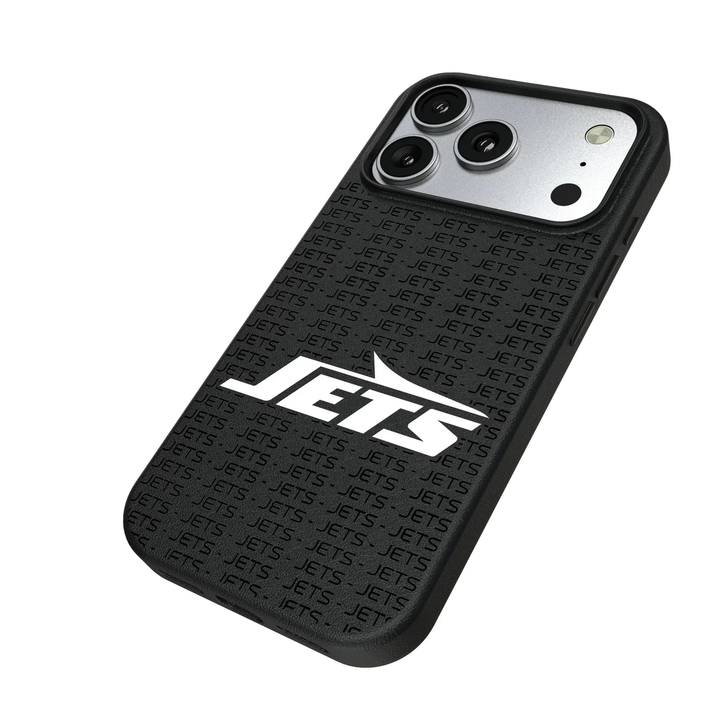 New York Jets Text Backdrop MagSafe Compatible Phone Case for Apple iPhone