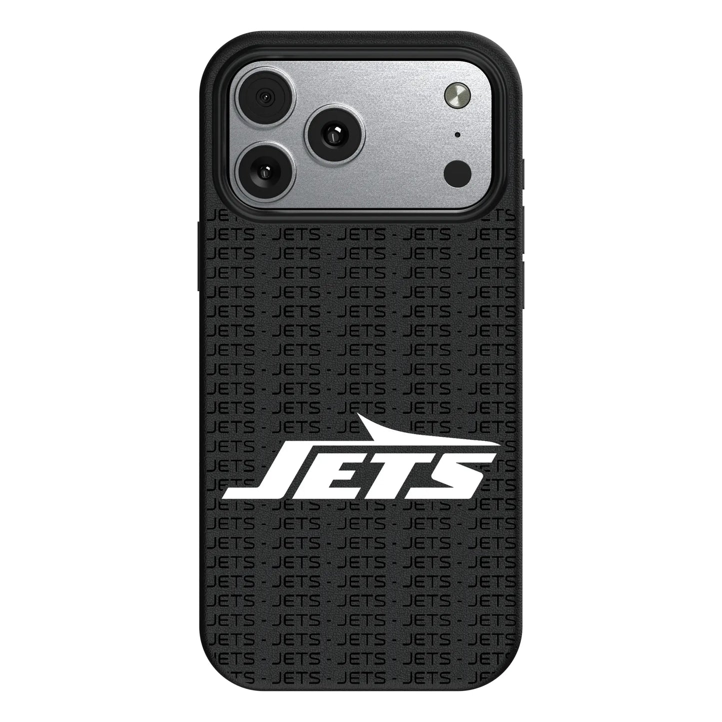 New York Jets Text Backdrop MagSafe Compatible Phone Case for Apple iPhone