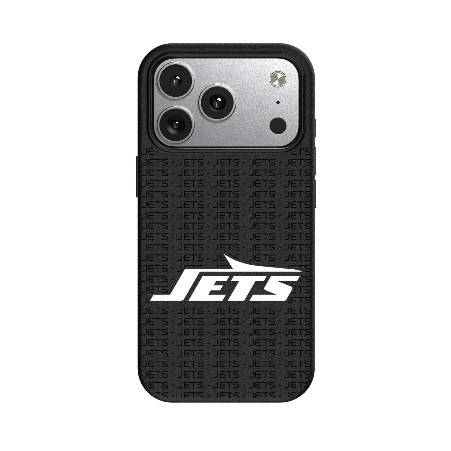 New York Jets Text Backdrop MagSafe Compatible Phone Case for Apple iPhone