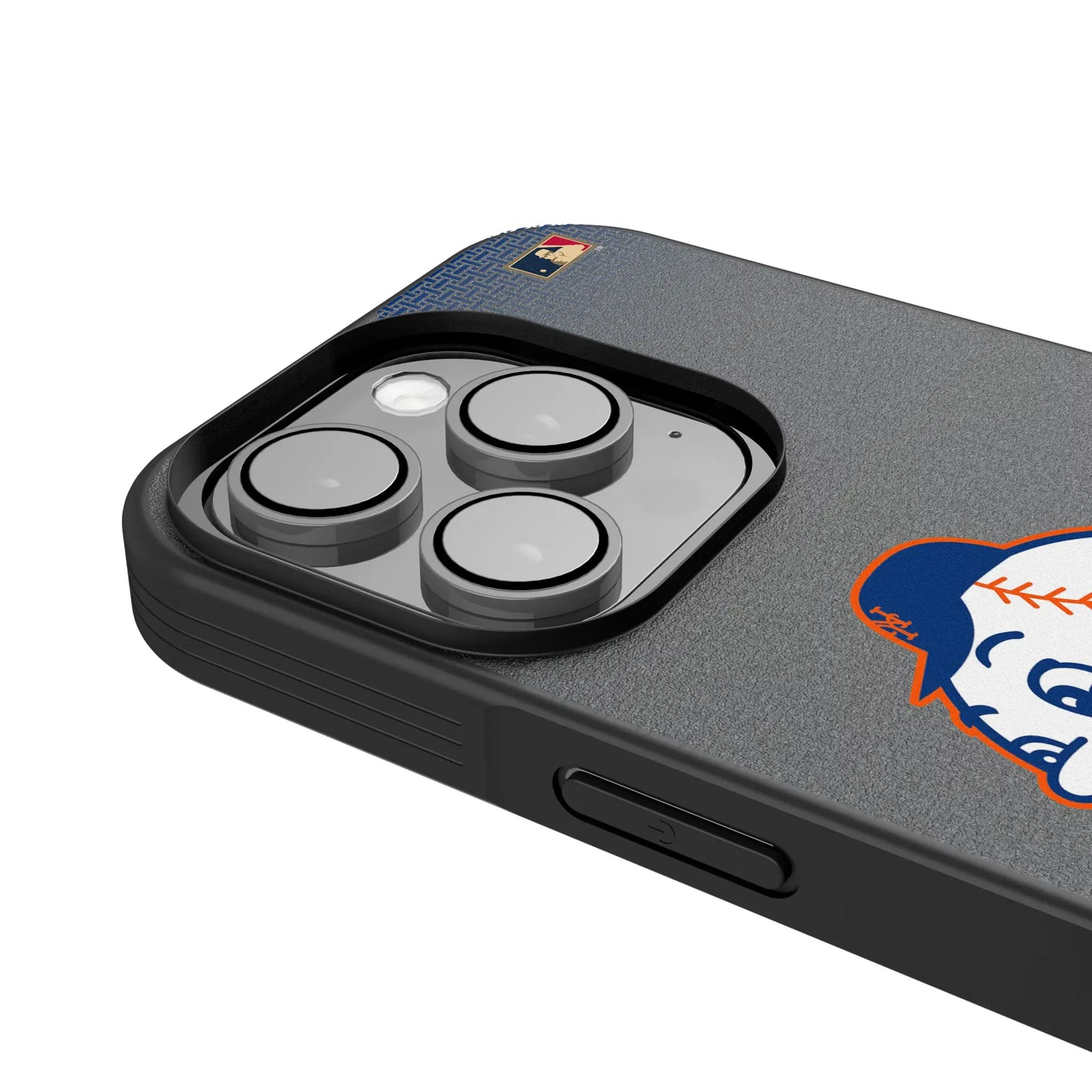 New York Mets 2014 - Cooperstown Collection Linen Bump Phone Case for Apple iPhone