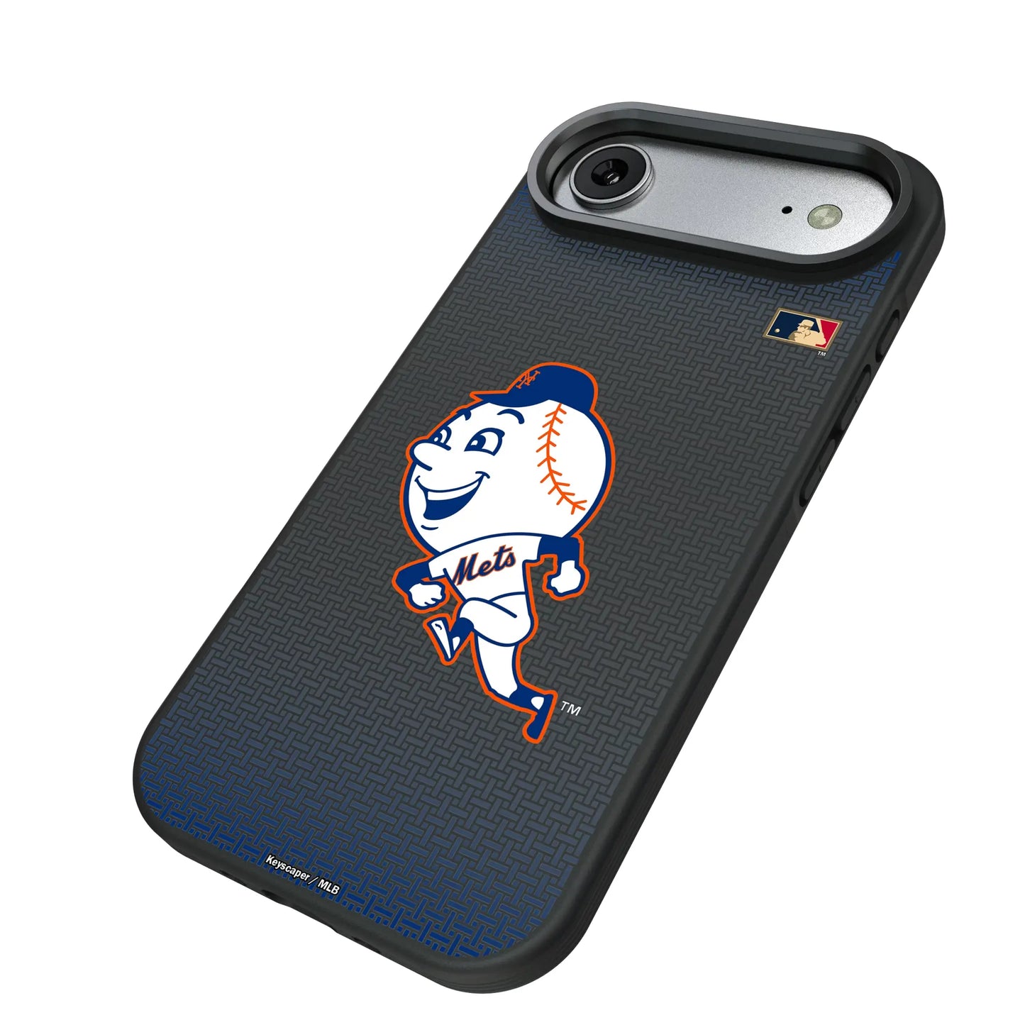 New York Mets 2014 - Cooperstown Collection Linen Bump Phone Case for Apple iPhone