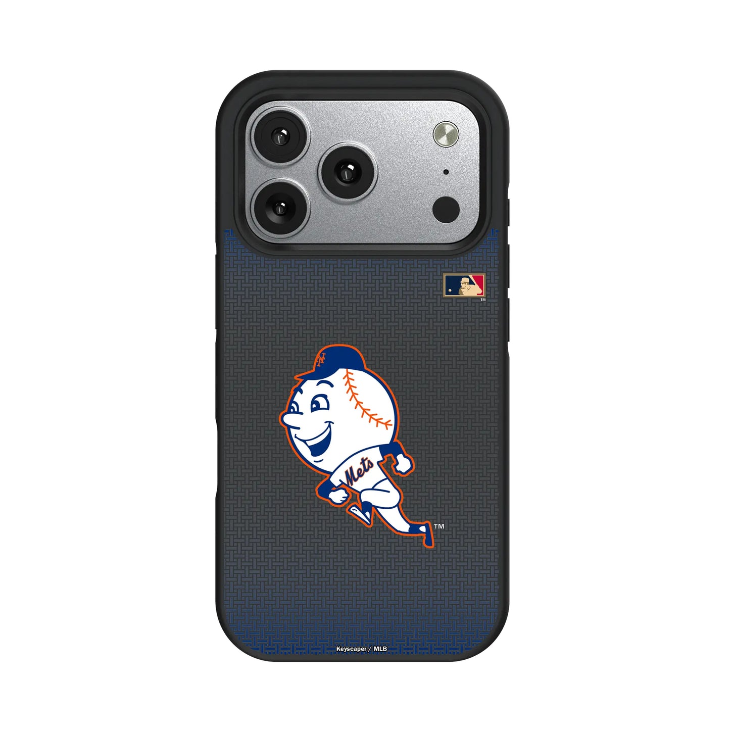 New York Mets 2014 - Cooperstown Collection Linen Bump Phone Case for Apple iPhone