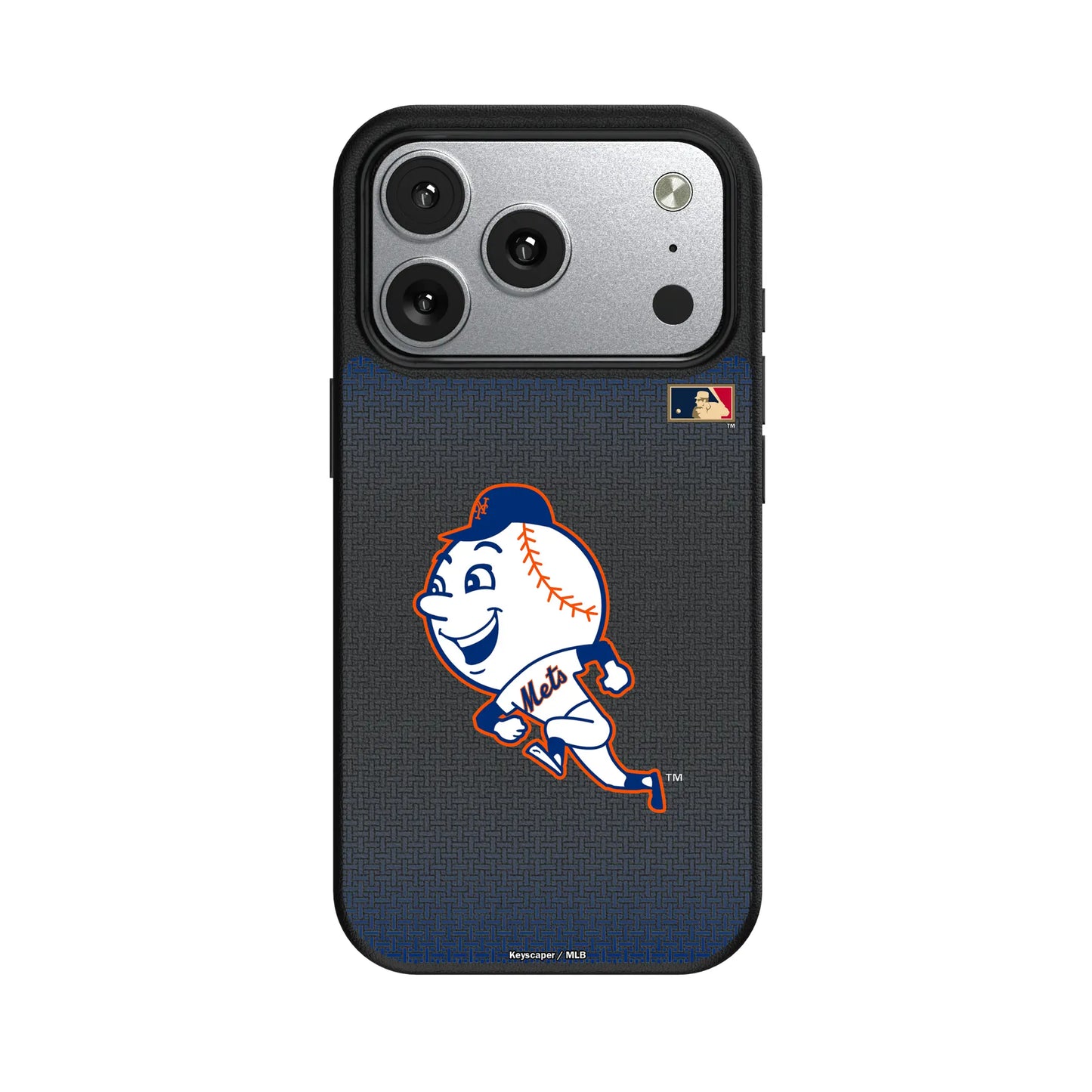 New York Mets 2014 - Cooperstown Collection Linen MagSafe Compatible Phone Case for Apple iPhone