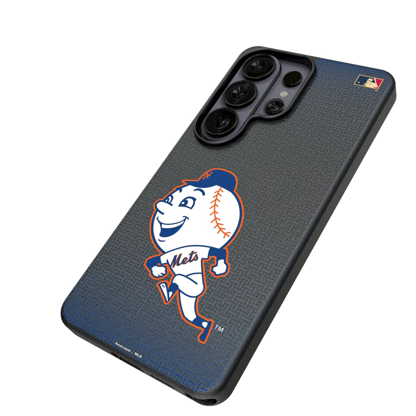 New York Mets 2014 - Cooperstown Collection Linen MagSafe Compatible Phone Case for Samsung Galaxy