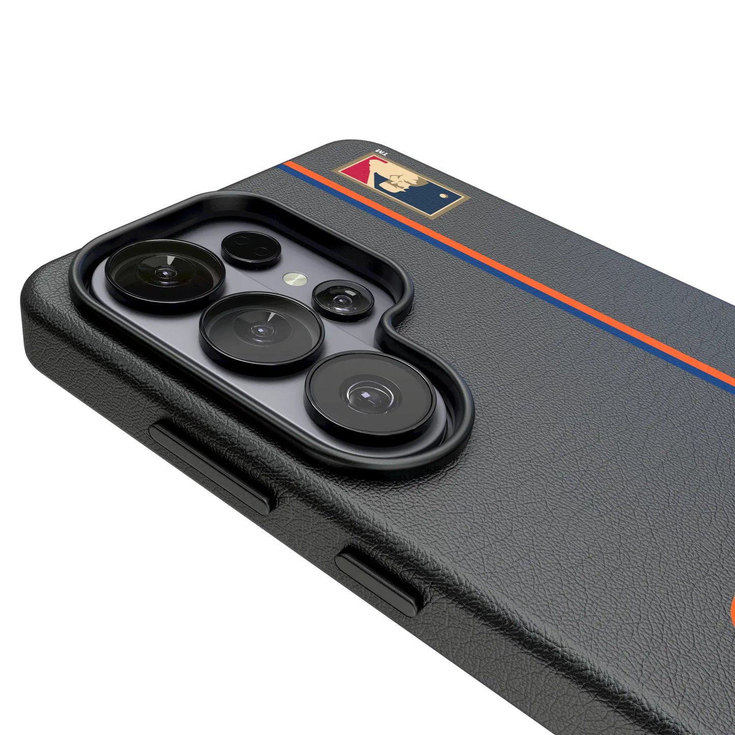 New York Mets 2014 - Cooperstown Collection Sidebar MagSafe Compatible Phone Case for Samsung Galaxy