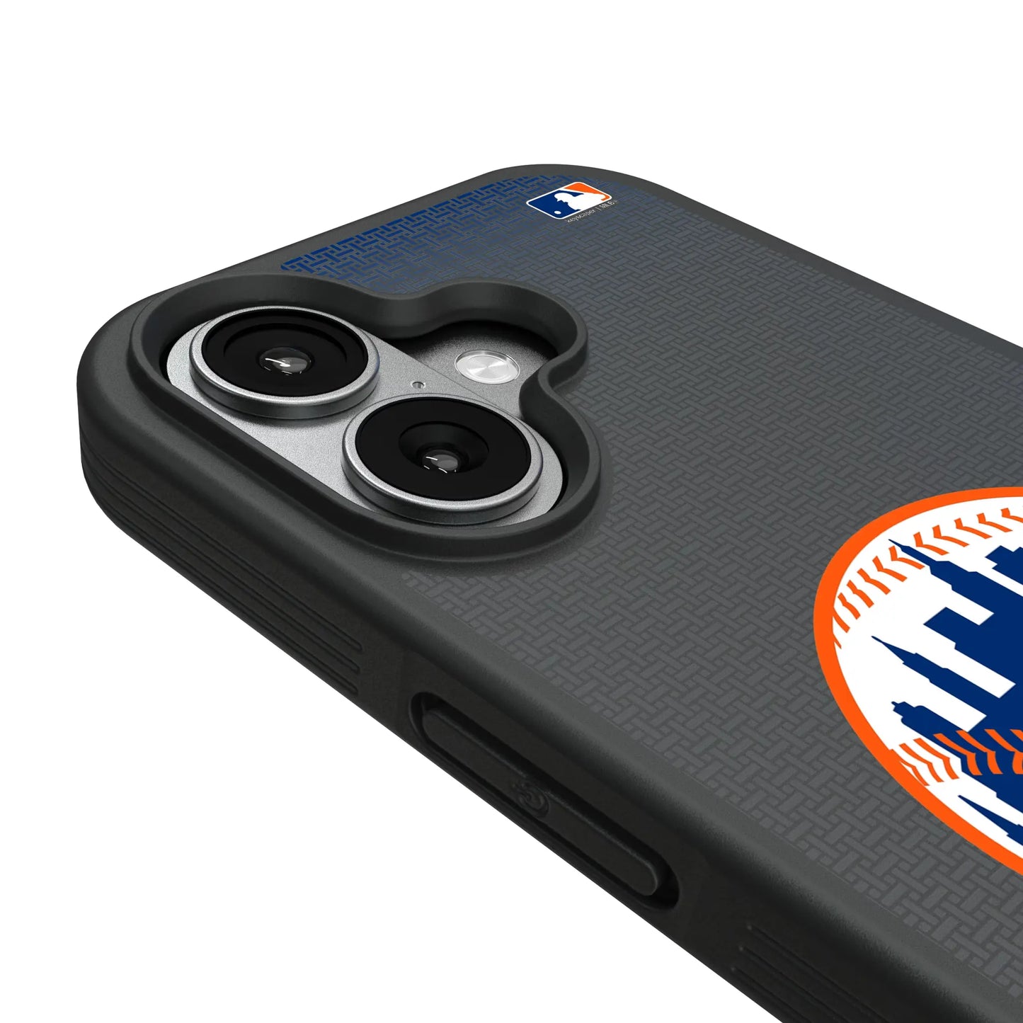 New York Mets Linen Bump Phone Case for Apple iPhone