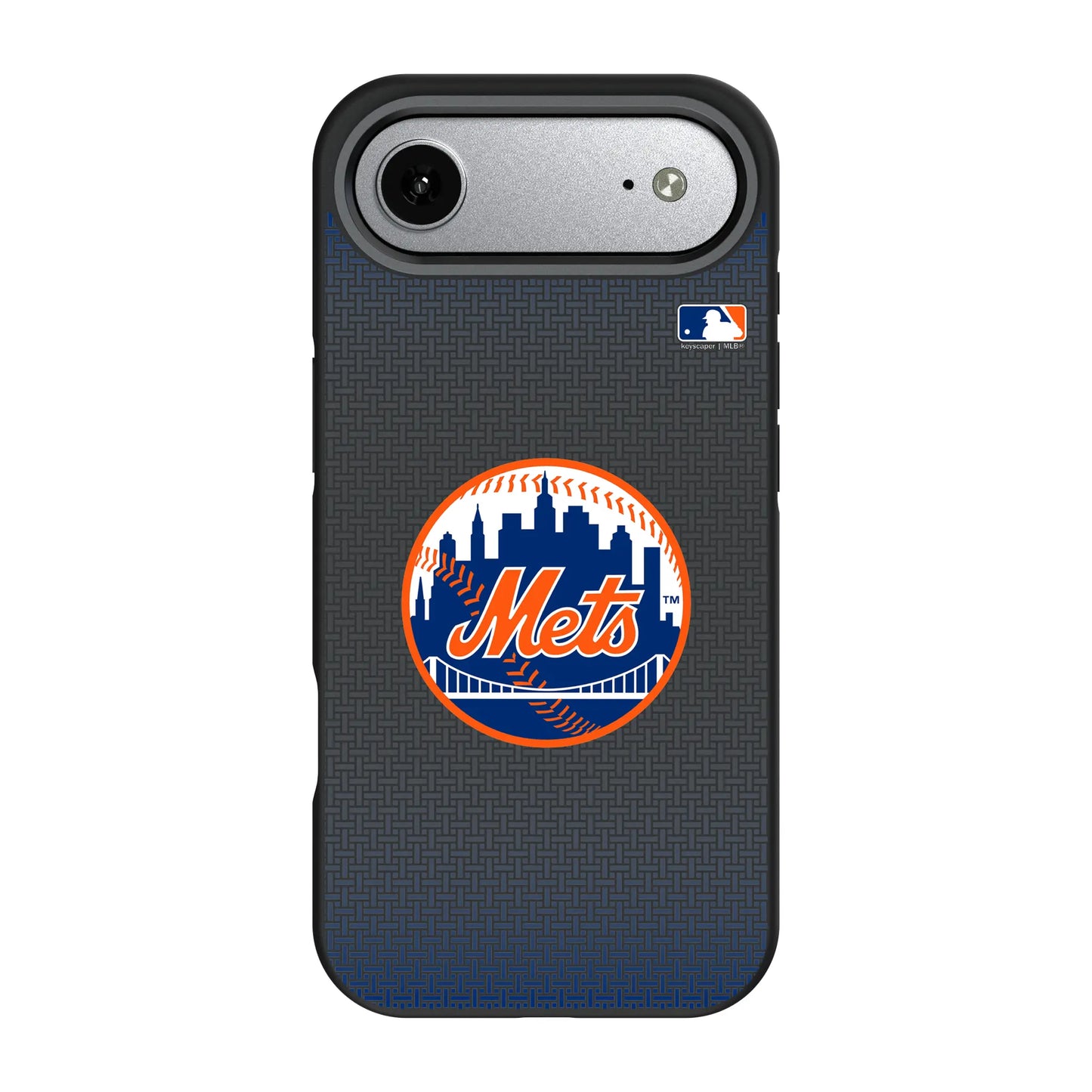 New York Mets Linen Bump Phone Case for Apple iPhone