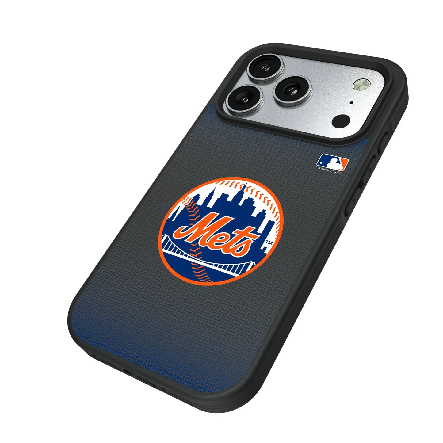 New York Mets Linen Bump Phone Case for Apple iPhone
