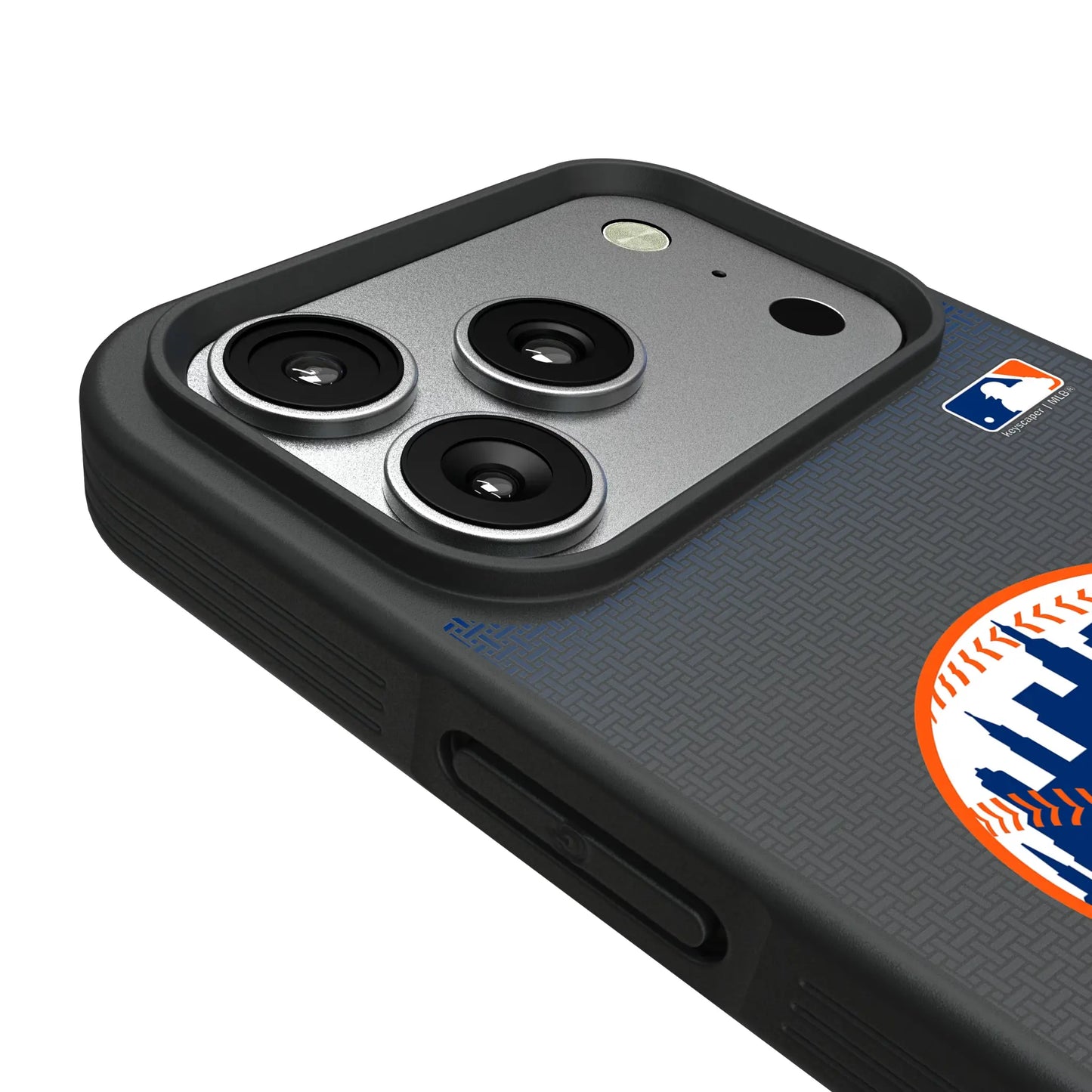 New York Mets Linen Bump Phone Case for Apple iPhone