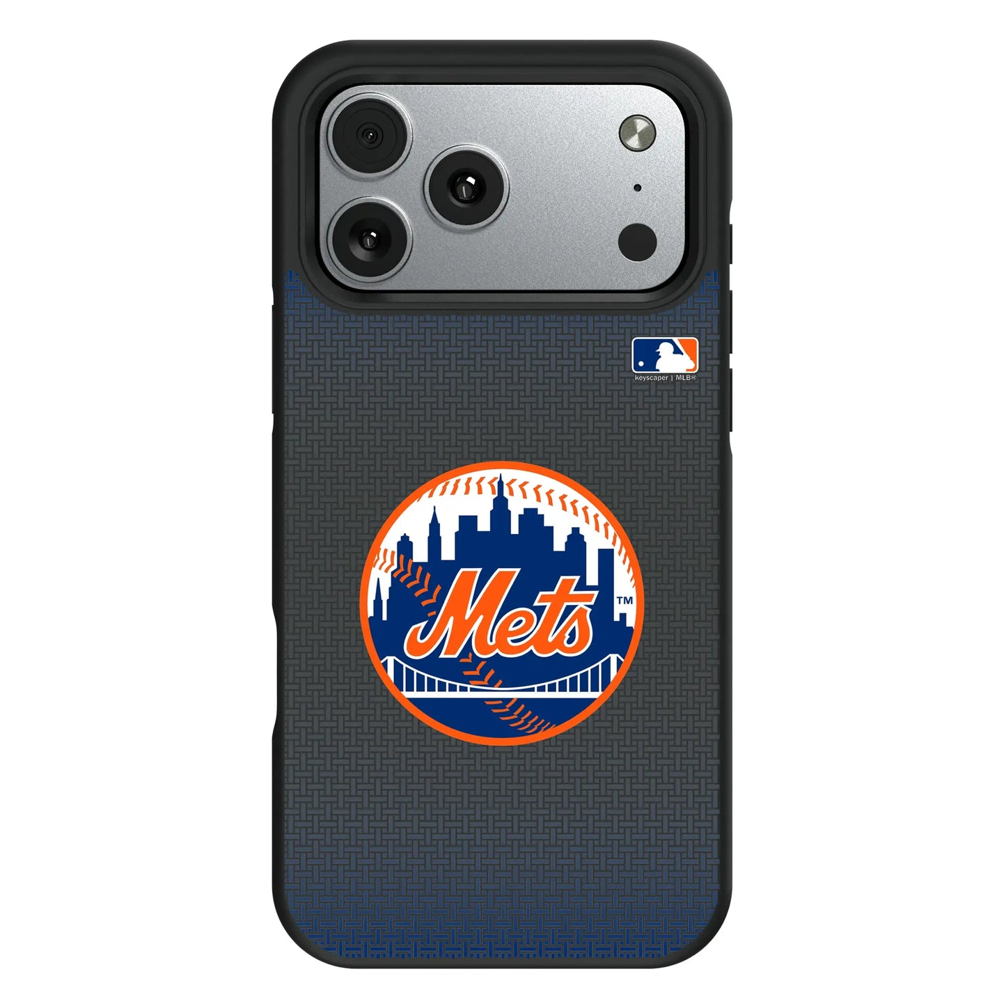 New York Mets Linen Bump Phone Case for Apple iPhone