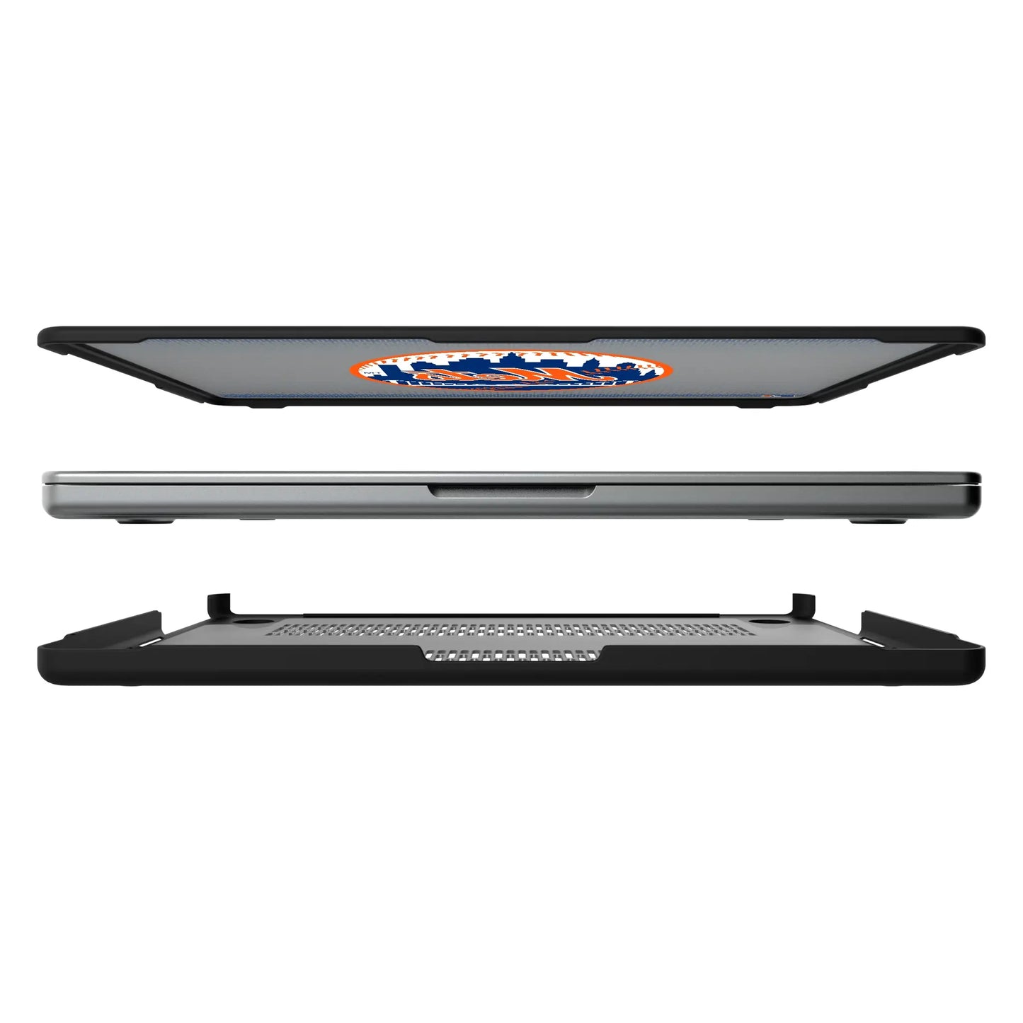 New York Mets Linen Laptop Case for Apple MacBook