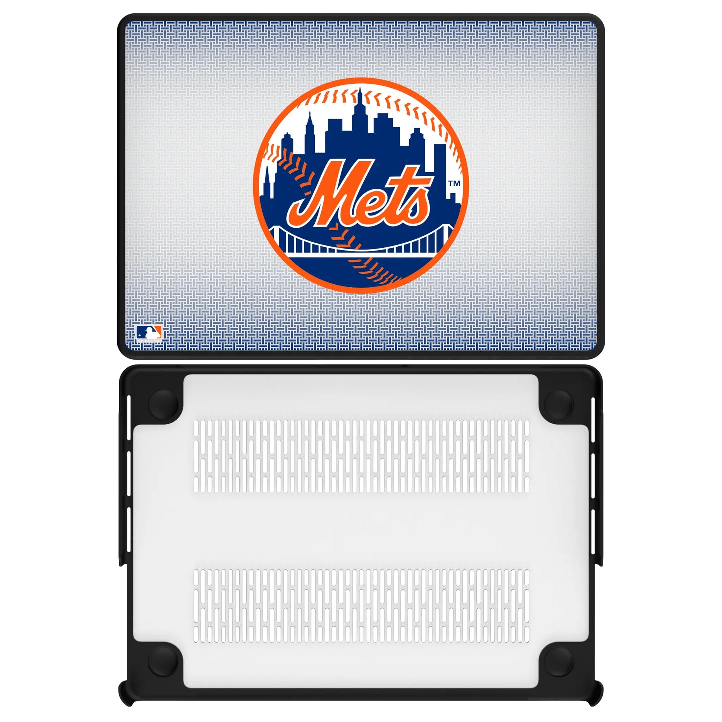 New York Mets Linen Laptop Case for Apple MacBook